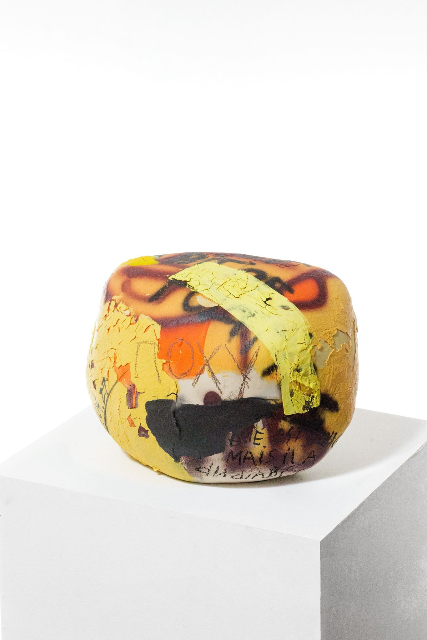 Object 3 by Lora Zyuzina – Clay and Porcelain Sculpture, 2025