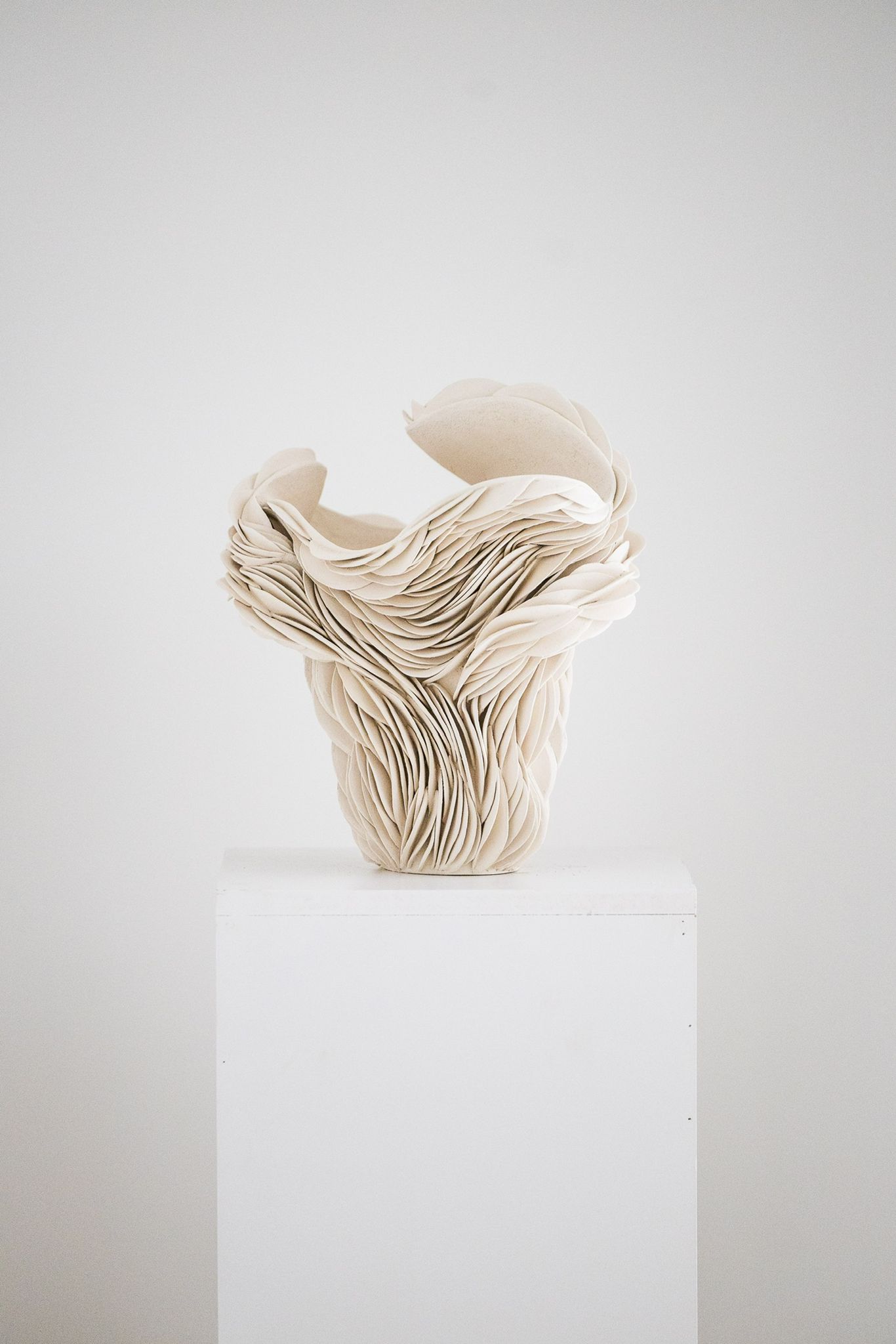 Orphée Ceramic by Lorene Cavagna – Stoneware Sculpture, 2025